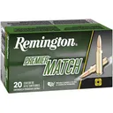 Remington Premier Match 6.8mm Remington SPC Ammo 115 Grain Sierra MatchKing Jacketed Hollow Point Case of 200 (10 Boxes of 20) - Remington