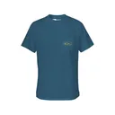 Drake Men's Americana Bass T Shirt Blue Steel XL - Drake
