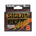 Sunline Siglon PE AMZ Braided Fishing Line 10lb 165yd Orange - Sunline