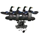 Higdon Floating Flasher 2 Plug N Hunt Drake 4 Unit Hard Wired Motion Duck Decoy System - Higdon Outdoors
