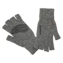 Simms Men's Wool Fingerless Fishing Gloves Steel Large/XL - Simms