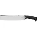 Cold Steel Jimmi Slash Chopper Fixed Blade Knife 10" Cleaver CPM-3V Satin Blade TPU Handle Black - Cold Steel