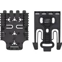 Safariland Quick Locking System Kit with QLS 19 and QLS 22 Polymer Black - Safariland