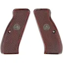 Pachmayr Renegade Wood Laminate Grips for CZ 75, 85 Checkered Rosewood - Pachmayr