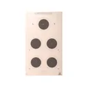 NRA Official Smallbore Rifle Target A-27 50-Yard Prone Paper 100PK - Nra