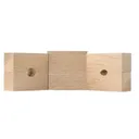 Wheeler Wood Barrel Vise Bushing 3PK - Wheeler