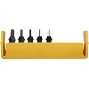 Chapman Bristol 6 Flute Spline Screwdrive Bit Set - Chapman