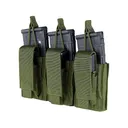 Condor Triple Kangaroo Gen 2 Rifle and Pistol Magazine Pouch Olive Drab - Condor