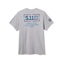 5.11 Men's TBL Mission T Shirt Heather Gray Large - 5.11