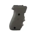 Hogue Rubber Grips for Sig P220 Side Magazine Release with Finger Grooves Olive Drab - Hogue