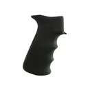 Hogue Rubber Overmolded Pistol Grip with Finger Grooves for Sig 556 Synthetic Black - Hogue