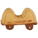 Protektor Owl Ear Rifle Front Shooting Rest Bag Narrow Leather Tan Filled - Protektor