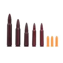 A-ZOOM Action Proving Dummy Round, Snap Cap Top Rifle Variety Pack - A-Zoom