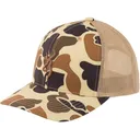 Browning Mens Cupped Up Mesh Back Hat Vintage Tan - Browning