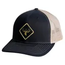Kings Camo Men's Diamond Elk Patch Hat Navy/Khaki One Size Fits Most - Kings Camo