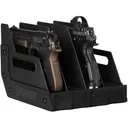 Savior Equipment 4-Slot Pistol Storage Rack Black - Savior Equipment