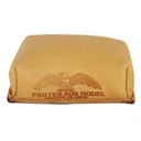 Protektor Small Brick Rear Shooting Rest Bag Leather Tan Filled - Protektor