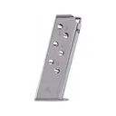 Mec-Gar Magazine for Walther PPK 32 ACP 7-Round with Standard Floor Plate Steel Nickel - Mec-Gar