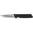 Camillus Keto Pocket Knife 3.5" Drop Point 420 Satin Blade G-10 Handle Black - Camillus