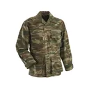 Military Surplus Greek BDU Field Jacket Grade 2 Lizard Camo Medium - Military Surplus