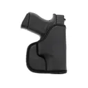 Galco Stuk-On U Pocket Holster Ambidextrous Ruger SP101 2.25", Colt Agent Revolver, Kimber K6S 2" Nylon Black - Galco
