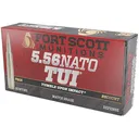 Fort Scott Munitions TUI 5.56x45mm NATO Ammo 70 Grain Solid Lead Free Box of 20 - Fort Scott Munitions