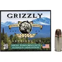 Grizzly Cartridge High Performance Handgun 9mm Luger +P Ammo 115 Grain Jacketed Hollow Point Box of 20 - Grizzly Cartridge