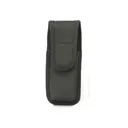 Bianchi 7303 Single Magazine Pouch Full Size Single Stack 45 ACP, 9mm Luger Hidden Snap Nylon Black - Bianchi
