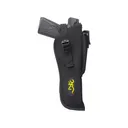 Browning Buckmark OWB Holster Right Hand Universal Nylon Black with Magazine Pouch - Browning