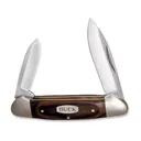 Buck Knives 389 Canoe Pocket Knife 2.5" Spear Point 420J2 Satin Blade Wood Handle - Buck Knives