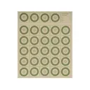 National Target International Bench Rest Shooters Target IBS 50 YD Rimfire Paper 100PK - National Target