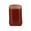 Gould & Goodrich Double Stack Magazine Pouch Leather Brown - Gould & Goodrich
