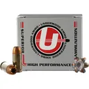 Underwood 45 ACP +P Ammo 230 Grain Nosler Sporting Handgun Jacketed Hollow Point Box of 20 - Underwood Ammunition