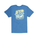 AFTCO Men's Shelter T Shirt Azure Heather Large - Aftco