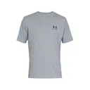 Under Armour Men's Sportstyle Short Sleeve Crew Neck T Shirt Steel Light Heather XL - Under Armour