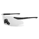 ESS Ice Response Shooting Glasses Black Frame Clear Lenses - ESS Eye Pro