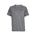 Under Armour Men's Tech 2.0 Short Sleeve Crew Neck T Shirt Black Twist 2XL - Under Armour