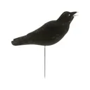 GHG Fully Flocked Elite Aggressive Caller Crow Decoy - Ghg