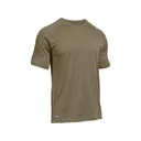 Under Armour Men's Tac Tech Short Sleeve Crew Neck T Shirt Fed Tan Large - Under Armour