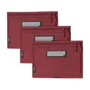 Savior Equipment Pistol Sleeve 3PK Polyester Red - Savior Equipment