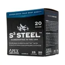 Apex Waterfowl S3 Steel 20 Gauge Ammo 3" #3 Steel Shot 1 oz Box of 25 - Apex Ammunition