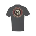 Hornady Men's Gas Station Short Sleeve Crew Neck T Shirt Tar Medium - Hornady