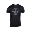 Leupold Men's Distressed Reticle Short Sleeve Crew Neck T Shirt Black 2XL - Leupold