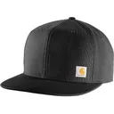 Carhartt Mens Firm Duck Flat Brim Hat Black - Carhartt