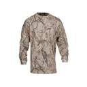 Natural Gear Men's Hunting Long Sleeve Crew Neck Pocket T Shirt Natural Gear Camo Medium - Natural Gear