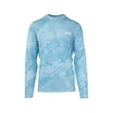 MidwayUSA Men's Ambush Fishing Long Sleeve Crew Neck T Shirt Realtree WAV3 Light Blue 2XL Tall - Midwayusa