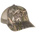 Drake Mens Mesh Back 6-Panel Hat Mossy Oak Shadow Grass Habitat - Drake Waterfowl