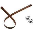 CrossBreed Holsters Scout Leather Rifle Sling with Sling Swivel Brown - Crossbreed
