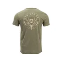 MTN OPS Men's Family. Faith. Hunt. T Shirt Heather Military Green XL - Mtn Ops