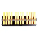 Hyskore Modular Magazine Rack 12 AR-15 Magazines Closed Cell High Density Foam Black - Hyskore
